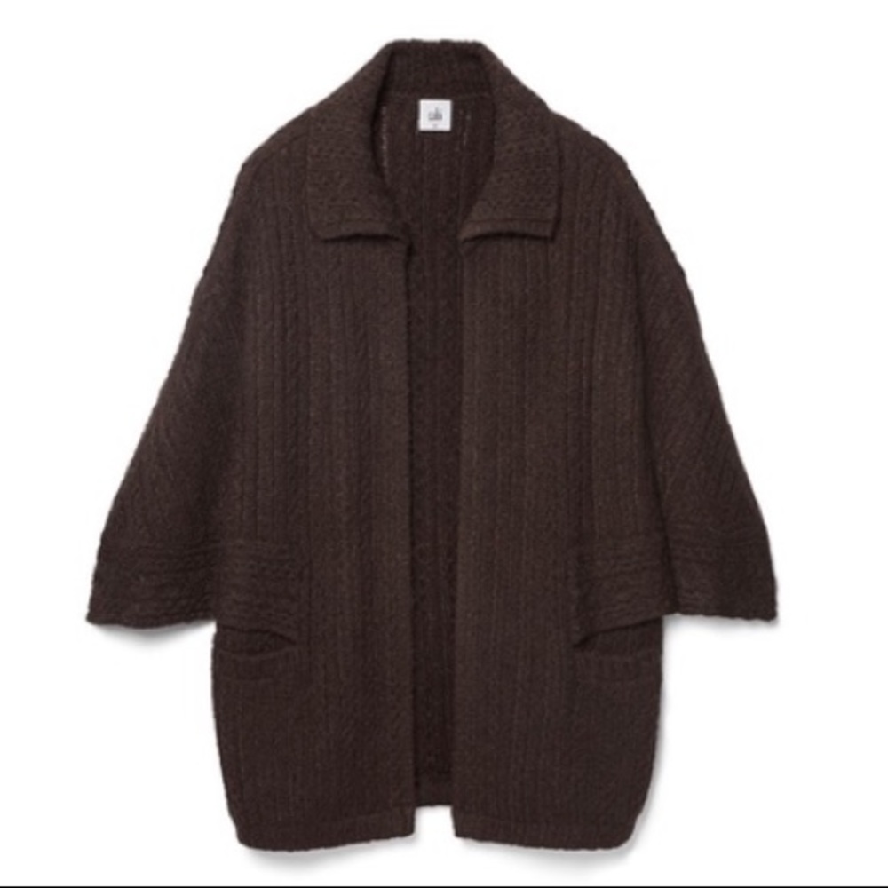 NWT CABI Repose Cape, Brown, Size XS/S, Fall 2019